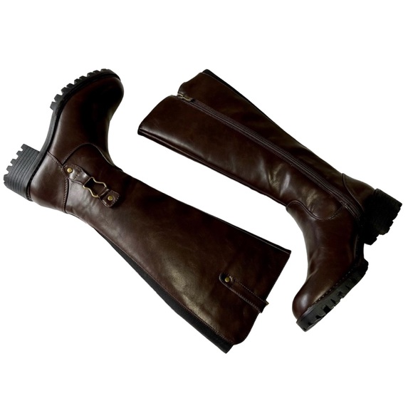 Aquatherm Betty Dark Brown Knee High Boot Women’s Size 6 - Picture 5 of 10